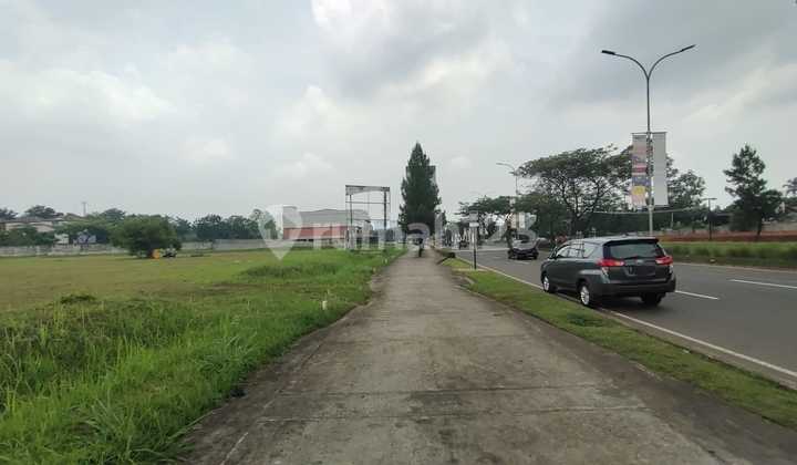 KAVLING KOMERSIAL BSD HADAP JALAN RAYA, DEKAT GRAND LUCKY & IPEKA 