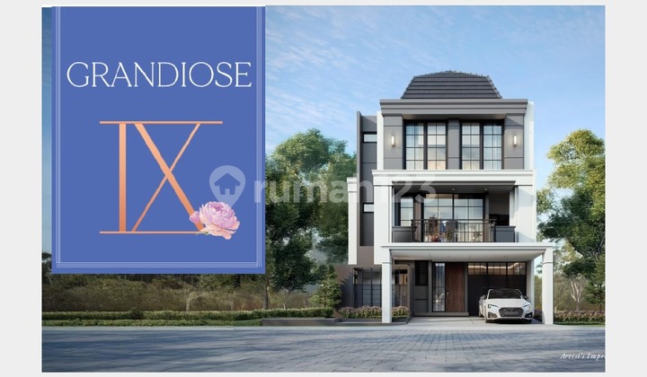 Armont 3-story luxury house in BSD City. Armont 3-story luxury house in BSD City.