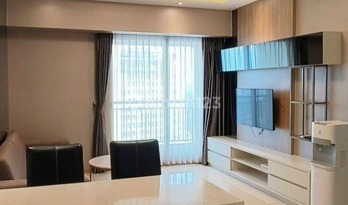 Apartemen Mtown Signature 2BR Type Sudut yg lebih besar, Full Furnished Depan Mall SMS 1