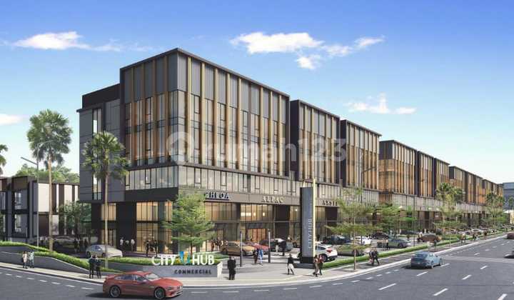 Ruko City Hub Commercial di Jalan Utama Gading Serpong lokasi Terbaik