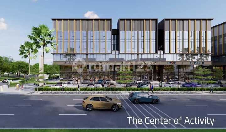 Ruko Business Loft Eksklusif hadap Jalan Utama Gading Serpong