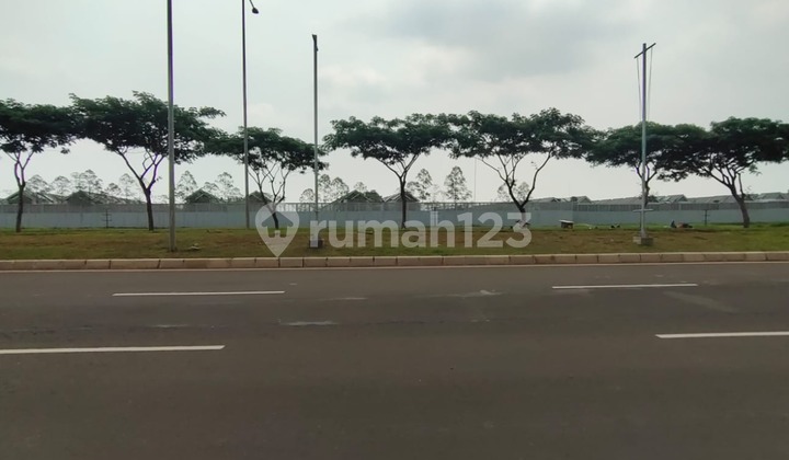 Kavling Komersial BSD City hadap Jalan Raya 