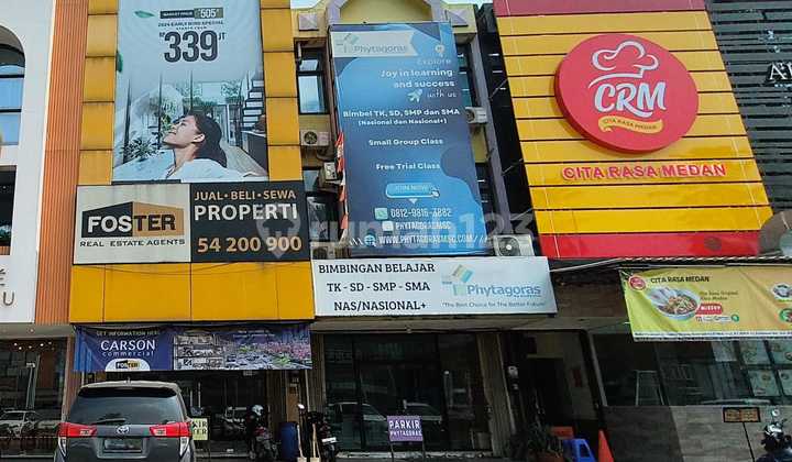 Shop House Facing Boulevard Raya Gading Serpong Street Opposite BCA Mc D