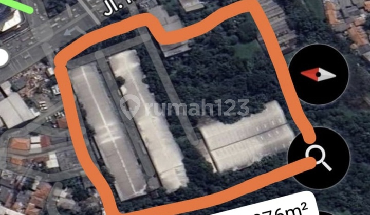 Di Bawah NJOP ! Pabrik di Jl. Raya Serpong Deretan Toto, Tangerang Di Bawah NJOP ! Pabrik di Jl. Raya Serpong Deretan Toto, Tangerang
