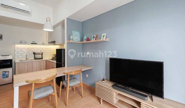 Full Furnish Casa De Parco 1 Kamar Tidur Gaya Modern Japandi 