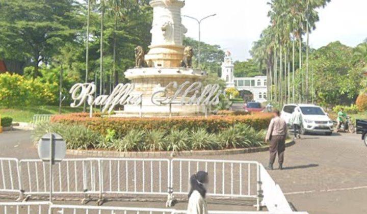 Dijual BU TANAH DATAR di bawah harga Pasar di kawasan Elite Perum Raffles Hills Lokasi Terdepan di Cibubur 14