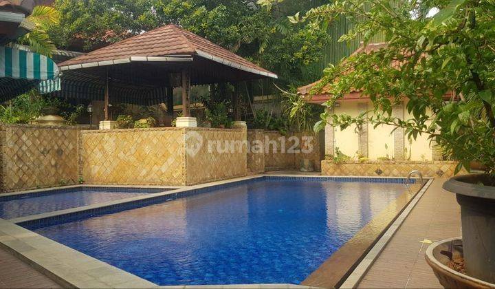 Rumah Mewah Tanah Luas Private Pool Strategis Di Pejaten Jaksel 1