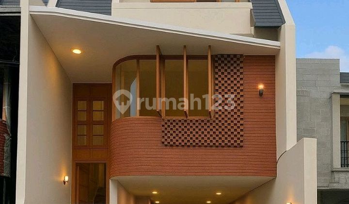 Brand New Rumah Baru 4,5 Lantai di Rawamangun Cipinang Jak Tim