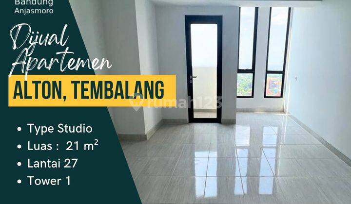 Dijual Apartement Alton Lt 27 Type Studio  1