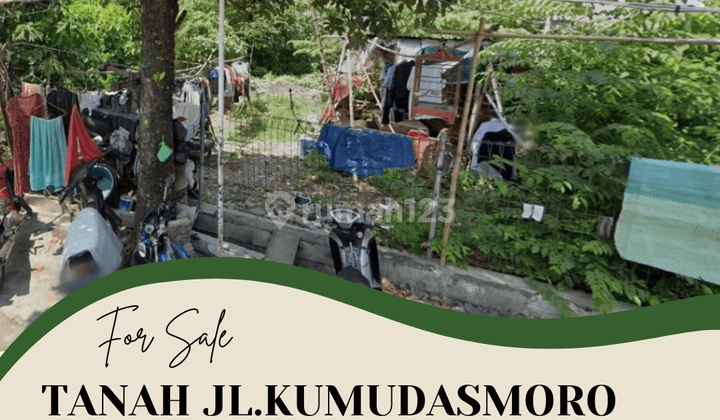 DIJUAL TANAH LUAS HGB JL KUMUDASMORO SEMARANG BARAT 1