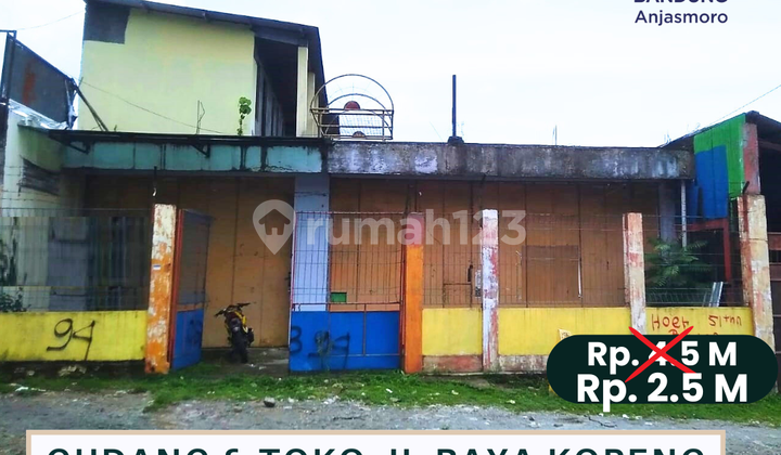 Dijual Gudang Raya Kopeng Salatiga