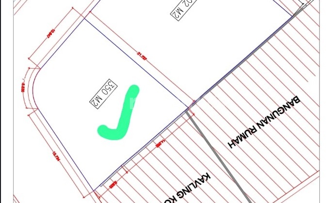 TANAH HGB SIAP BANGUN POSISI HOOK PALM HILL 2