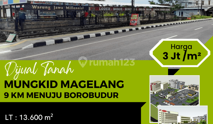 Dijual Tanah Mungkid Magelang  1