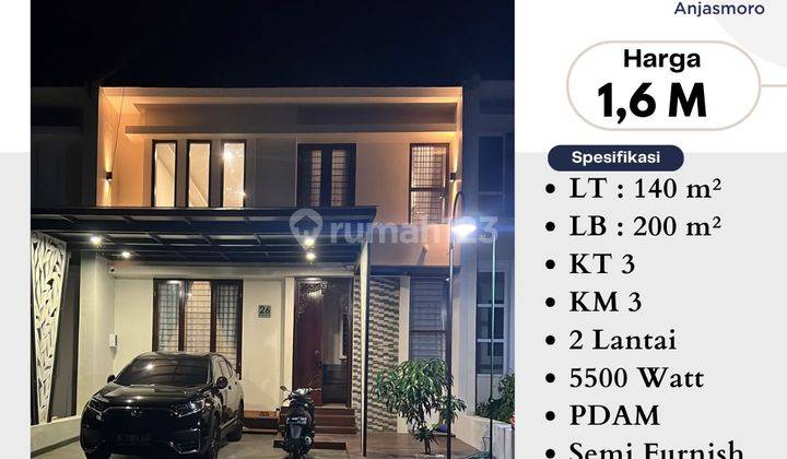 Dijual Rumah 2 Lt Semi Furnish Puri Wahid Salatiga 1