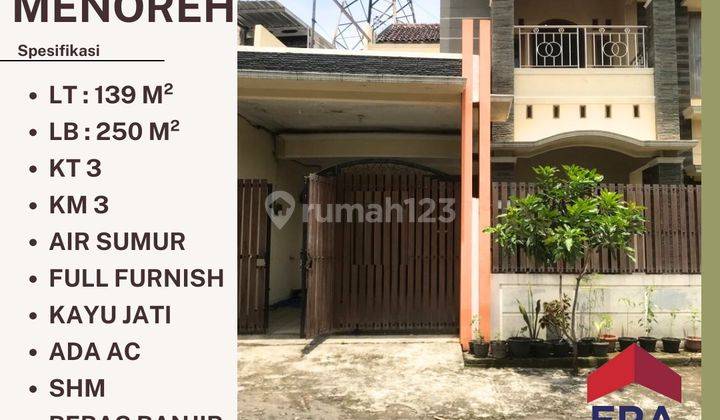 Disewakan Rumah Siap Huni Free Wifi Menoreh Semarang 1