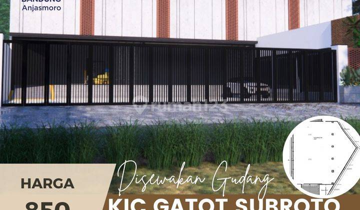 Disewakan Gudang Kic Gatsu 2000 M Ada Loading Dock  1