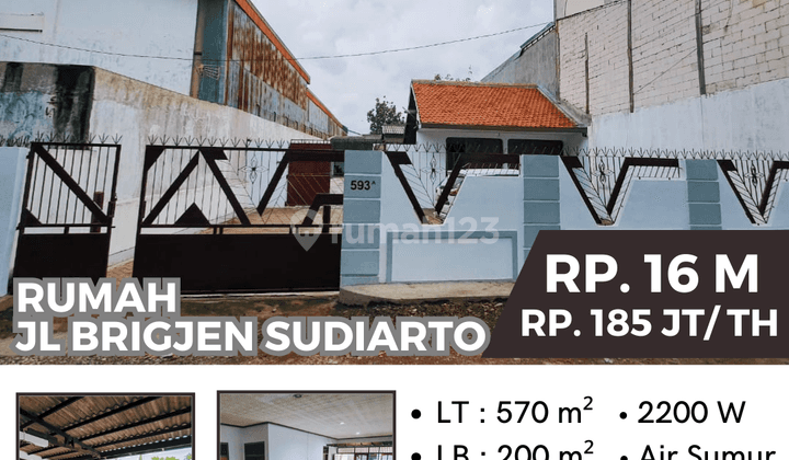 Dijual Rumah Pinggir Jalan Raya Brigjen Sudiarto Pedurungan  1