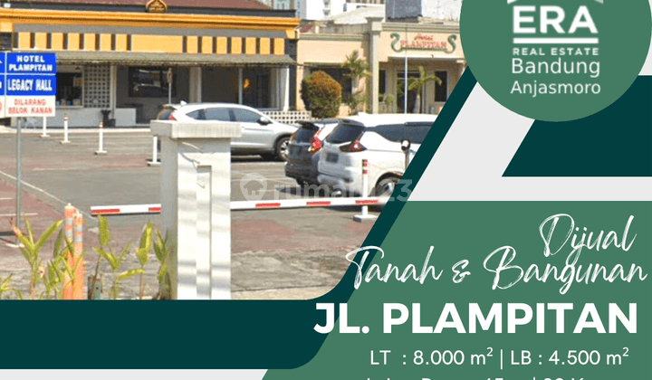 Dijual Tanah Dan Bangunan Jl. Plampitan  1