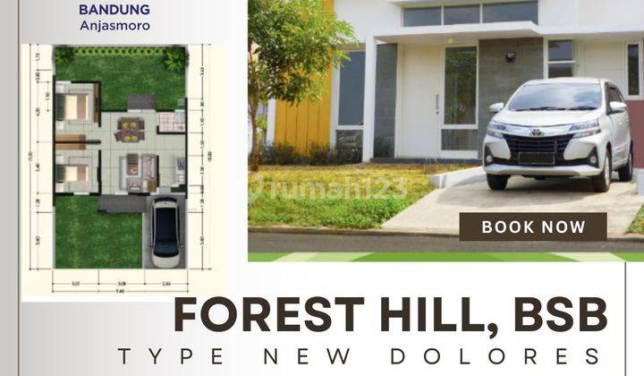 Dijual Rumah Baru Citraland Bsb City Forest Hill Type New Dolores 1