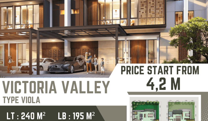 Dijual Rumah Baru Citraland Bsb City Victoria Valley Type Viola 1