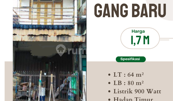 Dijual Ruko 2 Lantai Jl Gang Baru Kranggan Semarang Tengah  1