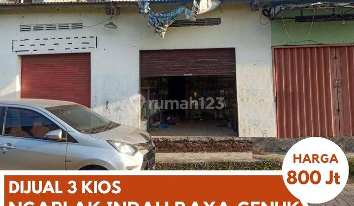 DIJUAL 3 KIOS BUTUH RENOVASI NGABLAK INDAH RAYA GENUK SEMARANG 1