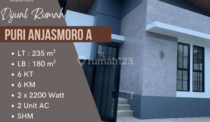 Dijual Rumah Baru Bagus 2 Unit Puri Anjasmoro A Semarang Barat 1