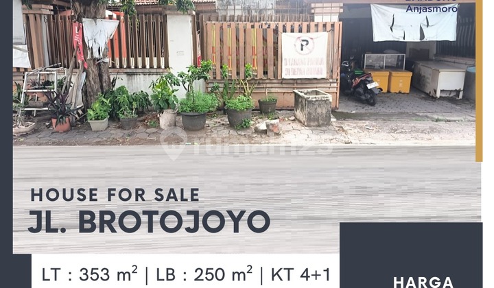 Dijual Rumah Lama Jl Brotojoyo Semarang Utara  1