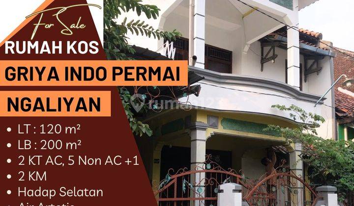 Dijual Rumah 2 Lantai Exs Kost Griya Indo Permai Ngaliyan Semarang 1