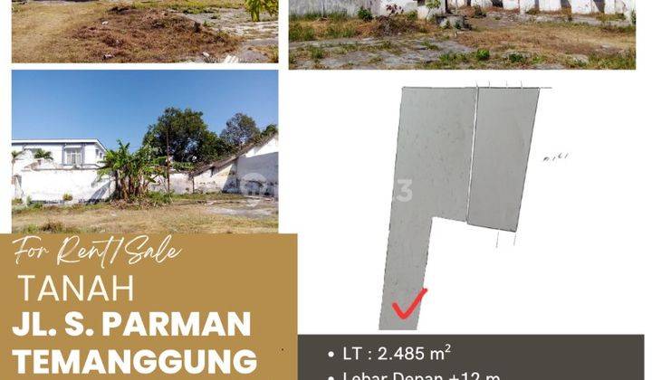 Dijual Tanah S. Parman Temanggung Ada Bangunan Kuno Belanda 1