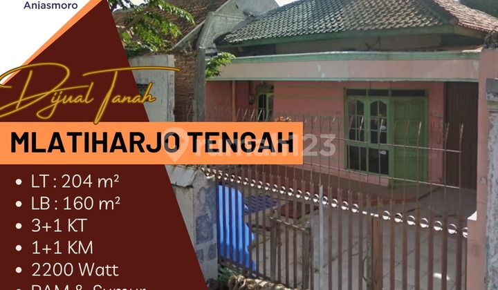 Dijual Rumah Butuh Renovasi Mlatiharjo Tengah Semarang Timur 1