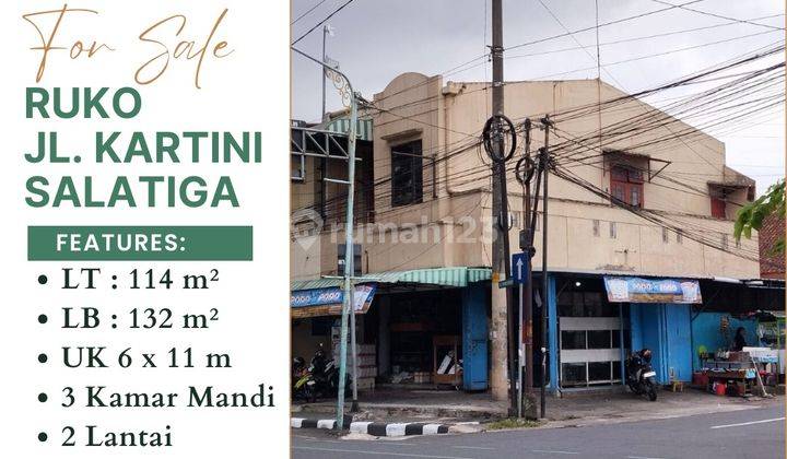 Dijual Ruko 2 Lantai Pinggir Jalan Raya Kartini Salatiga 1