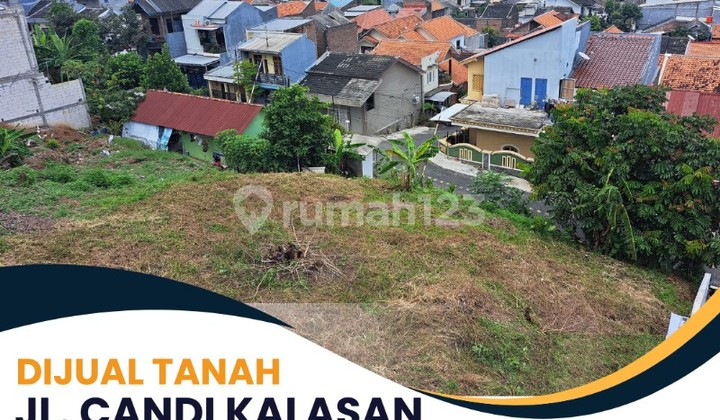 DIJUAL TANAH HGB ADA VIEW JL CANDI KALASAN SEMARANG BARAT