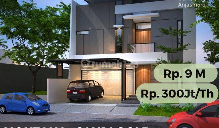 DIJUAL RUMAH BAGUS 2 LT FURNISHED MONTANA CANDI GOLF TEMBALANG 1