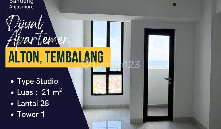 Dijual Apartement Alton Lt 28 Type Studio  1