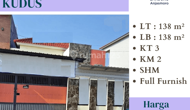 Dijual Rumah Bagus Furnished Pakis Aji Resident Kabupaten Kudus 1