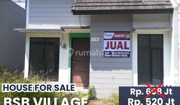 Dijual Rumah Baru Bsb Village Mijen Semarang  1