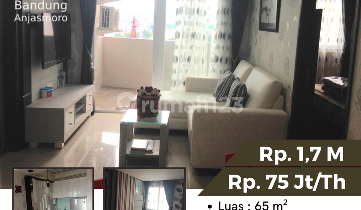 DIJUAL APARTEMEN MG SUITE TYPE 2 BR LT 12 FULL FURNISH 