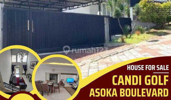 DIJUAL RUMAH BAGUS 2 LANTAI CANDI GOLF CANDISARI SEMARANG 1