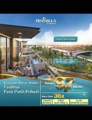 Rumah peninsula pik 2 private pantai pasir putih 1