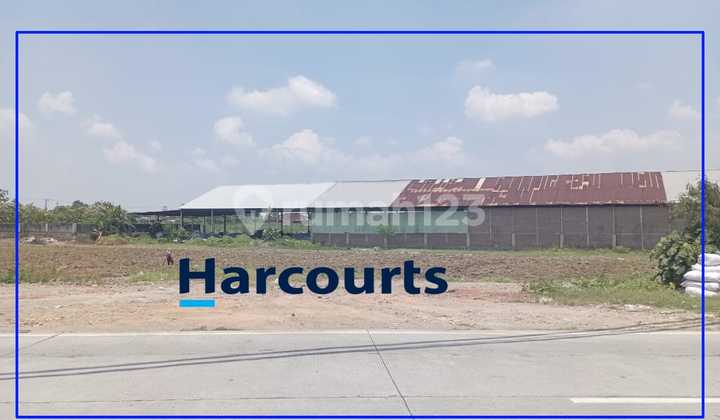 Tanah Pekarangan Strategis Siap Bangun Bonus / Include Gudang Aktif Di Kawasan Industri & Pergudangan Kebakkramat Di Jalan Raya Tasikmadu Kebakkramat Karanganyar Solo