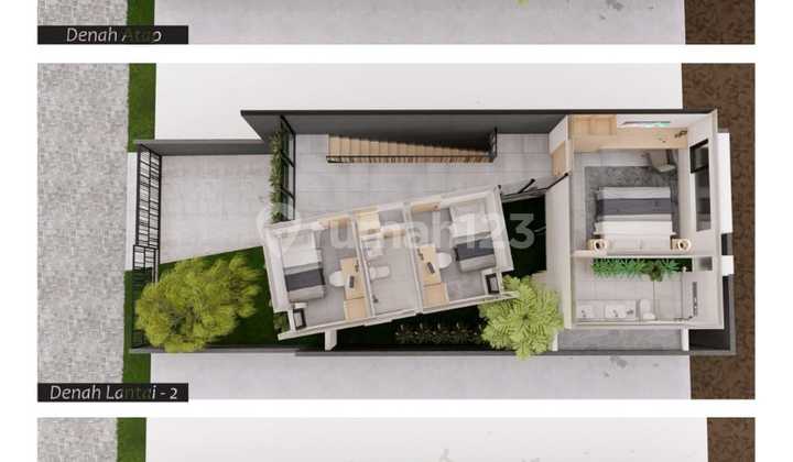 Promo !! Rumah Baru 2 Lantai Modern Minimalis Di Perumahan Dekat Pakuwon Mall Solo Baru