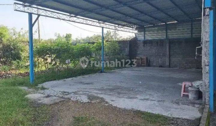 Gudang eks pabrik siap pakai dekat Jalan raya Solo Purwodadi 3