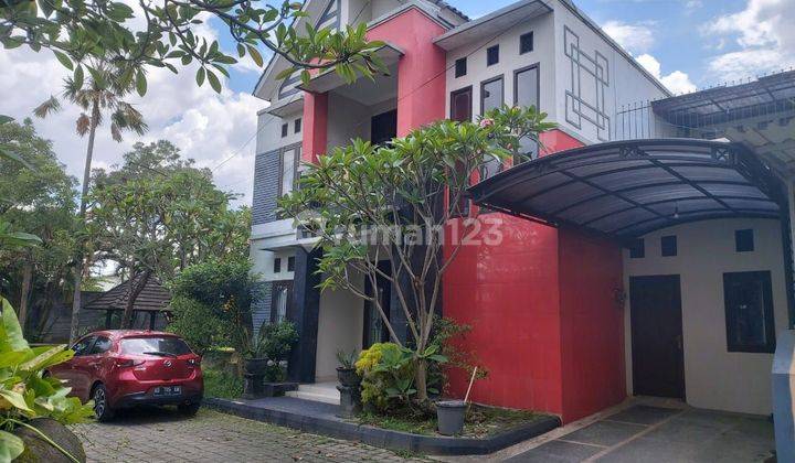 Rumah 2 lantai full furnished di cluster elite 2