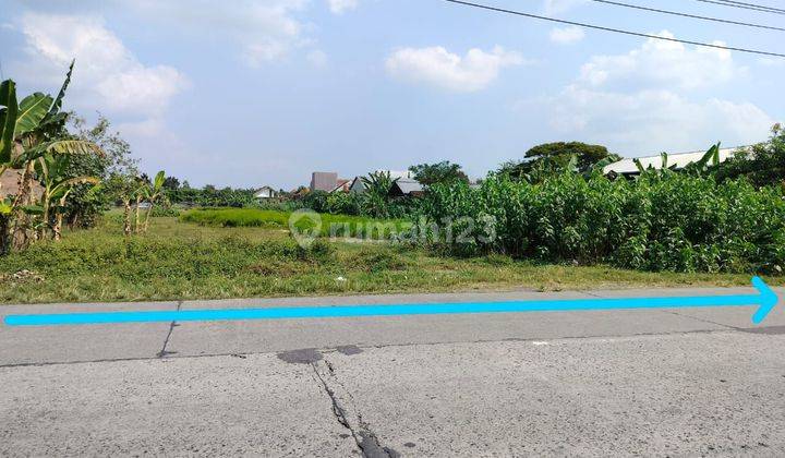 Tanah kering strategis pinggir jalan cocok utk gudang & perumahan cluster 2