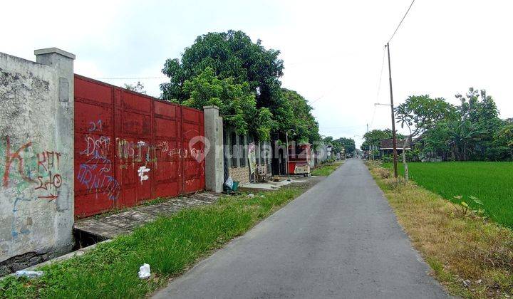 Tanah Pekarangan Strategis Siap Bangun & Sudah Pagar Tembok Keliling Dengan Pintu Gerbang Di Wirun Mojolaban 2