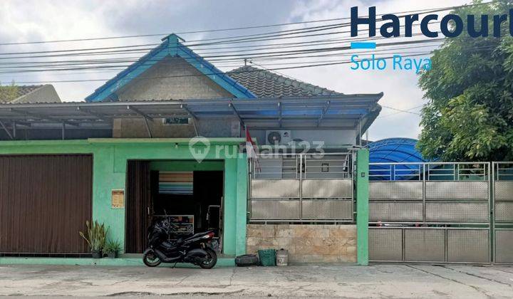 Rumah & Gudang Strategis Di Pusat Bisnis & Kuliner Yang Sudah Ramai & Mapan Di Palur, Solo 1