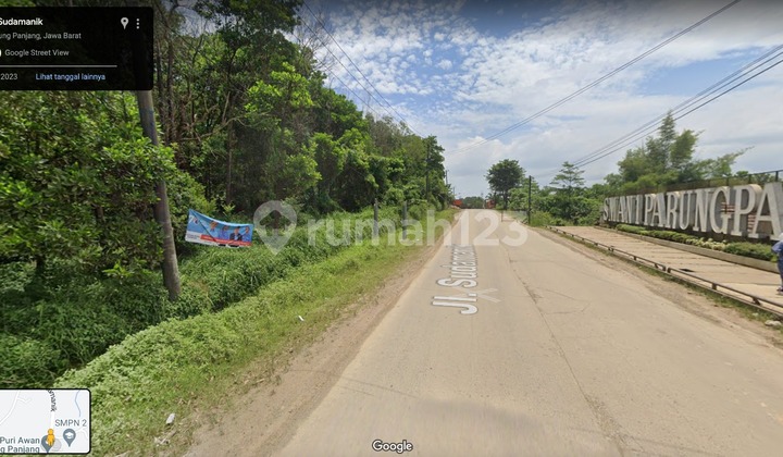 Tanah Siap Bangun Pinggir Jalan Diparung Panjang Bogor