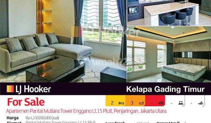 Apartemen Pantai Mutiara Tower Enggano Lt.15 Pluit, Penjaringan, Jakarta Utara 2