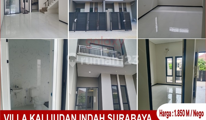 Rumah Baru 2 Lantai Di Villa Kalijudan Indah Surabaya